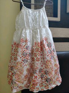 🤍 Zudio Fit & flare Cotton Dress🤍