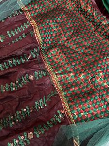 Multicolour Salwar Material