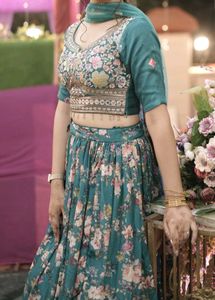 Floral Lehenga Choli Set