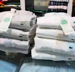 Lacoste Button-Down Shirts - Pastel Colors