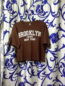 Brooklyn Brown Graphic Tee