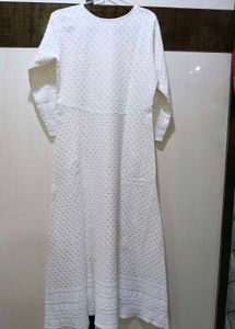 Embroided White Sequin Suit