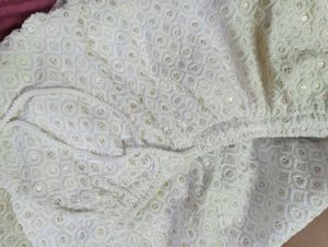 Ethnic White Ghaghra ✨