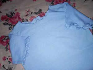 Cute Sky-Blue T-Shirt