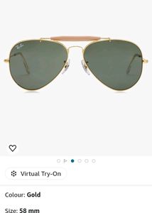 Ray-Ban Unisex UV Protected Pilot Sunglasses