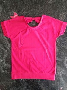 Scott for Her Pink Bow Tee