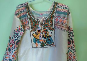 Embroidered Ethnic Kurti