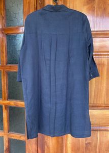 Renoma Blue button down Shirt Dress