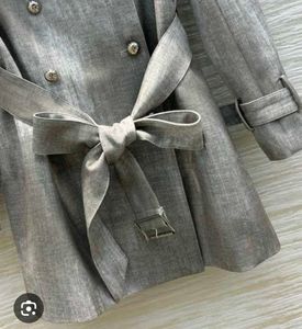 ✨ Tiara Grey Peacoat | Soft &amp; Comfortable