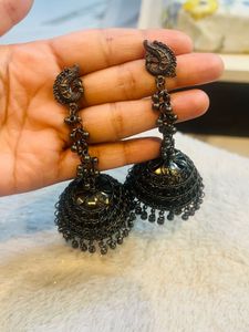 Oxidised Earings