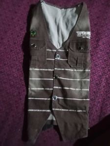 Brown Utility Vest