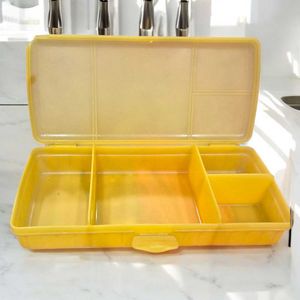 🍱 Tupperware Yellow Slim Lunch Box