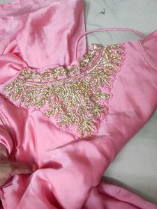 Cute Pink Ethnic Dress