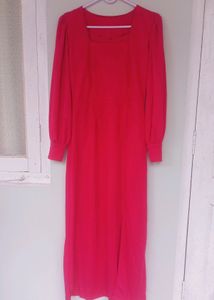 Hot Pink Magenta Dress
