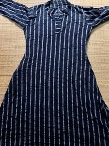 Striped Cotton Kurta