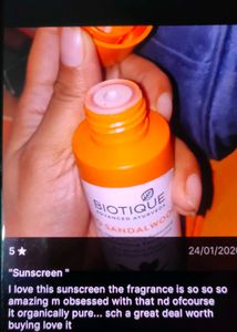 Biotique Sandalwood Sun Shield SPF 50+:
