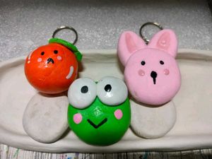 Cute Clay Keychains
