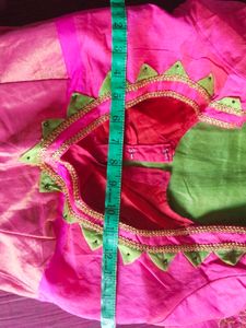 Cotton Blend Saree, With Blouse Piece