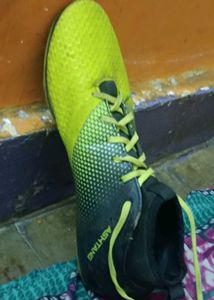 Neon Green Soccer Cleats