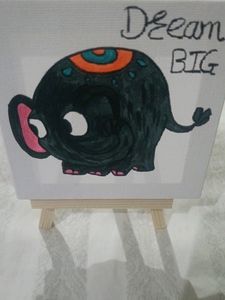 Canvas Painting  With Stand