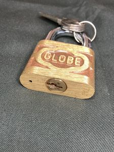 🆕Globe Brass Lock With 3 Keys ( 2inch - 280gms)