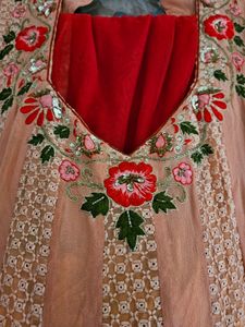 Coral Tones Women Full Suit