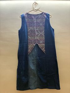 Denim Patchwork Dress