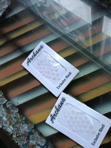 White Small Bindi Box