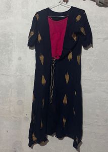 Pink Ethnic Skirt with Border.   Bust size 36