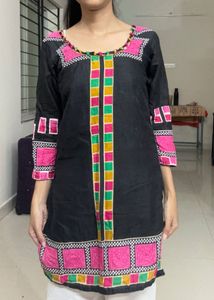 Black Short Kurti