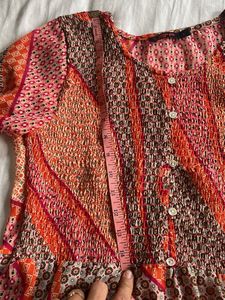 109’F Smocked Tunic