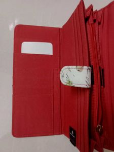 Floral &amp; Butterfly Print Wallet