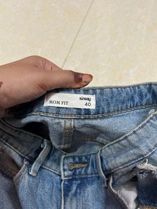 Distressed Denim Jeans