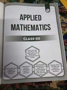 Applied Mathematics By PW Class 12