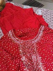 Dress With PlazoPant