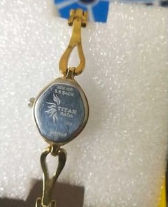 Titan Raga Gold-Tone Fashion Watch