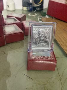 999 Silver Sai Baba Showpiece