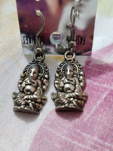 Ganeshji Design Oxidised Beautiful Earrings