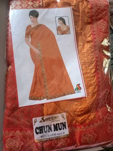 Saree With Unstiched Blouse...