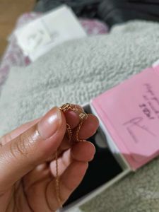 Giva Rose Gold Circle Of Love Pendant W Link Chain