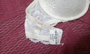 White Lace Bra