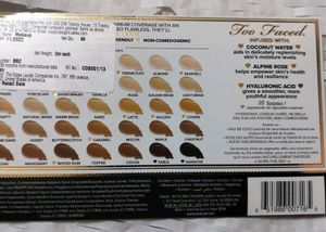 too faced conceler pallate