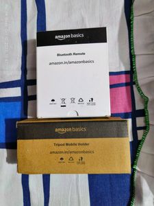 Bluetooth Remote &amp; Tripod Mobile Holder Combo
