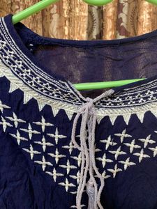 Dark Blue Top Small Size