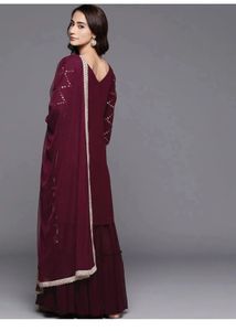 Elegant Maroon Kurta Set