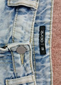 Ripped Wide Leg Jeans