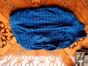 Blue Plaid Shirt
