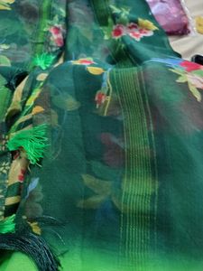 Pure 100% Georgette Saree