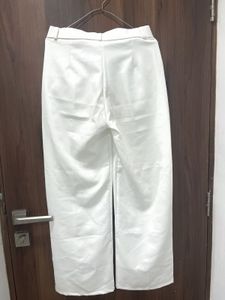 Straight White Pants Korean Style