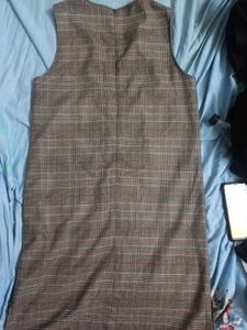 Korean Checkered Dress
